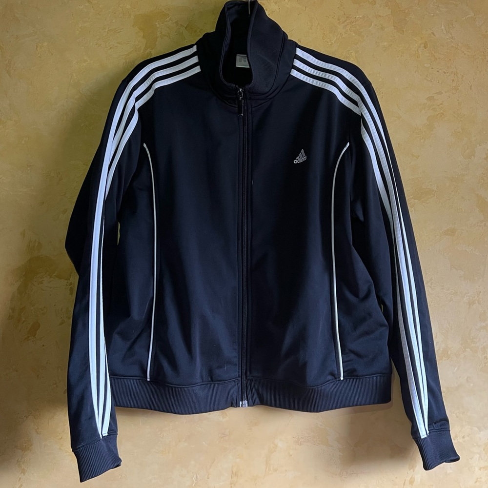 ADIDAS ADICOLOR CLASSICS BECKENBAUER PRIMEBLUE BLACK TRACK JACKET SIZE XL